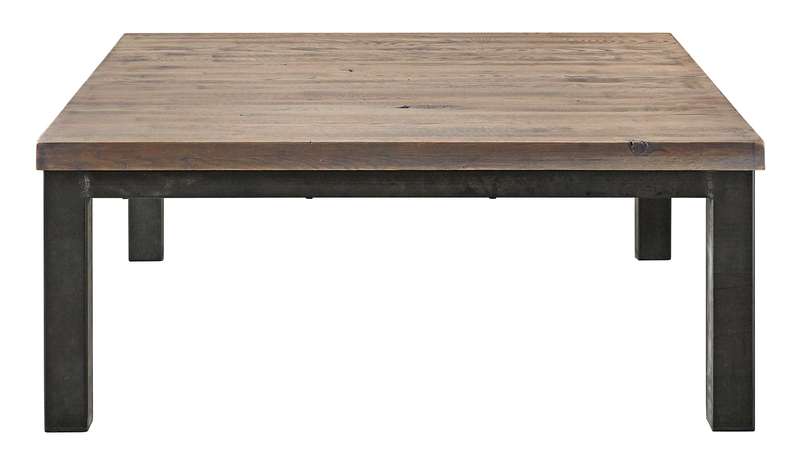 Salontafel Hevano L100xB100 eikenhout moose