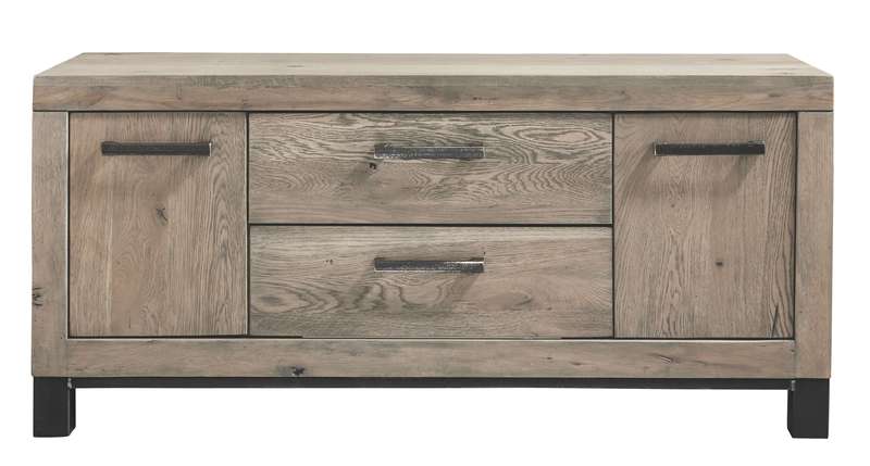 TV-meubel Hevano (132 Cm) eikenhout moose
