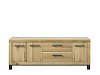 TV-meubel Hevano (162 Cm) eikenhout