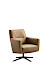 Draaifauteuil Morini pocket/HR-schuim zitting camel