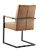 Armstoel Parantino stof cognac