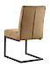 Eetkamerstoel Parantino stof cognac
