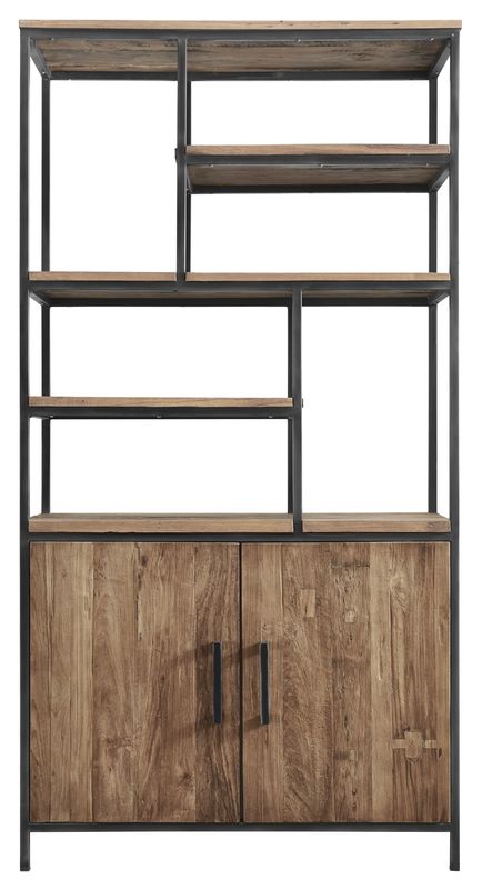 Vakkenkast Romaro (98 Cm) teak mix rough