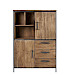 Opbergkast Romaro (98 Cm) teak mix