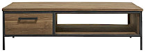 Salontafel Romaro 135x67 teak mix rough