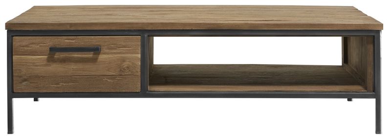 Salontafel Romaro 135x67 teak mix rough