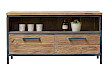 TV-meubel Romaro (100 Cm) teakhout mix rough