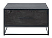 Salontafel Veneta (65 Cm) eiken fineer zwart