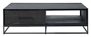 Salontafel Veneta (70 Cm) eiken fineer zwart