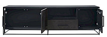 TV-meubel Veneta (199 Cm) eiken fineer zwart