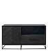 TV-meubel Veneta (109 Cm) eiken fineer zwart