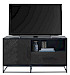 TV-meubel Veneta (109 Cm) eiken fineer zwart