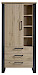 Opbergkast Verato (100 Cm) naturel grey