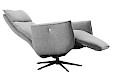 Relaxfauteuil Moio verstelbare rug en voetensteun