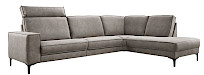 Hoekbank Barrio pocketvering zitting bruin