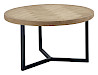Salontafel Veneta Ø75 (1 stuk) eiken fineer naturel