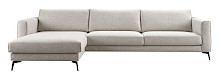 Hoekbank Linoza light grey