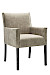 Armstoel Avanza HR-schuim zitting zandbeige
