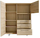 Opbergkast Ricco (125 cm) fresh oak