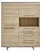 Opbergkast Ricco (125 cm) fresh oak