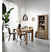 Bartafel Valvola 140x80 acaciahout smoked brown