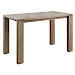 Bartafel Valvola 140x80 acaciahout smoked brown