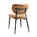Eetkamerstoel Gomba microvezel cognac