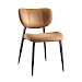 Eetkamerstoel Gomba microvezel cognac