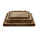 Dienblad Scaffale 30x30 teak wortel