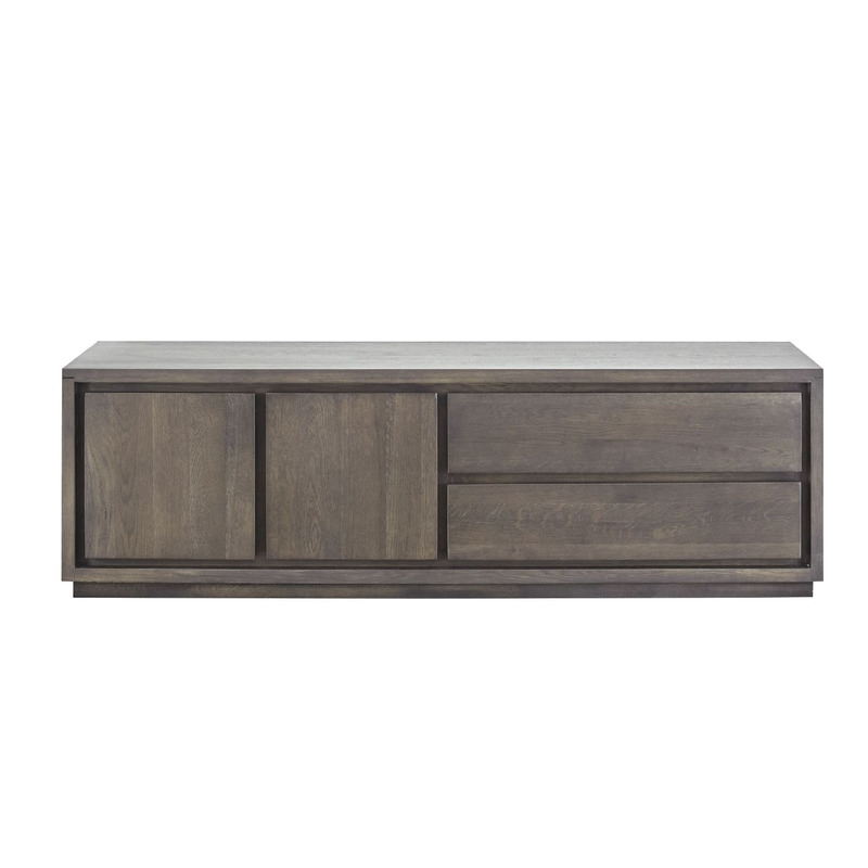 TV-meubel Lavio (164 cm) eiken grafiet