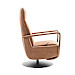 Relaxfauteuil Seduto pocket HR-schuim zitting microleder bruin
