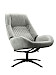 Draaifauteuil Irabo grijs