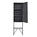 Opbergkast Orizone (52 cm) zwart metaal