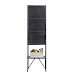 Opbergkast Orizone (52 cm) zwart metaal
