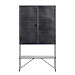 Opbergkast Orizone (100 cm) zwart metaal
