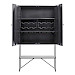 Opbergkast Orizone (100 cm) zwart metaal
