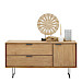 Tv-meubel Aska (117 Cm) teak naturel brushed