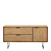 Tv-meubel Aska (117 Cm) teak naturel brushed