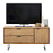Tv-meubel Aska (117 Cm) teak naturel brushed