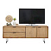 Tv-meubel Aska (157 Cm) teak naturel brushed