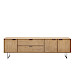 Tv-meubel Aska (195 Cm) teak naturel brushed