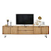 Tv-meubel Aska (234 Cm) teak naturel brushed