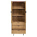 Boekenkast Aska (80 Cm) teak naturel brushed