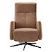 Relaxfauteuil Perfini verstelbare rug en voetensteun camel