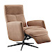 Relaxfauteuil Perfini verstelbare rug en voetensteun camel