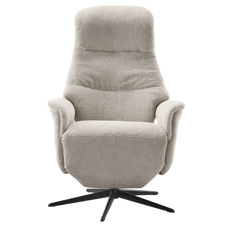 Relaxfauteuil Artizo verstelbare rug en voetensteun M beige