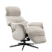 Relaxfauteuil Artizo verstelbare rug en voetensteun M beige