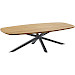 Salontafel Aska Deens ovaal 70x140 teak naturel brushed