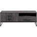 TV-meubel Piastra 126 cm zwart