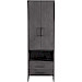 Opbergkast Piastra 64 cm zwart hoog